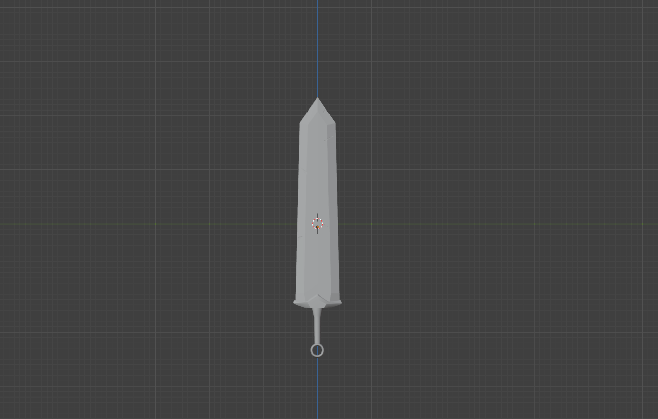 Heavy sword 3D model