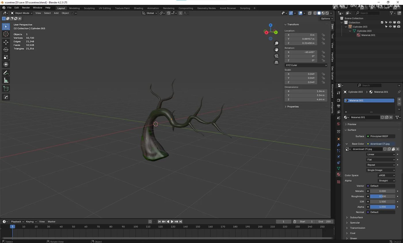3D model work number five